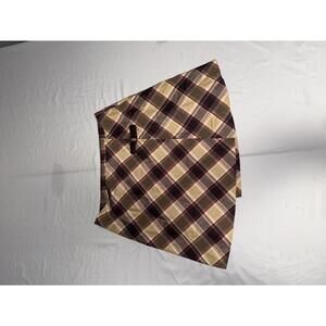 Exact Change Plaid Skirt 11
